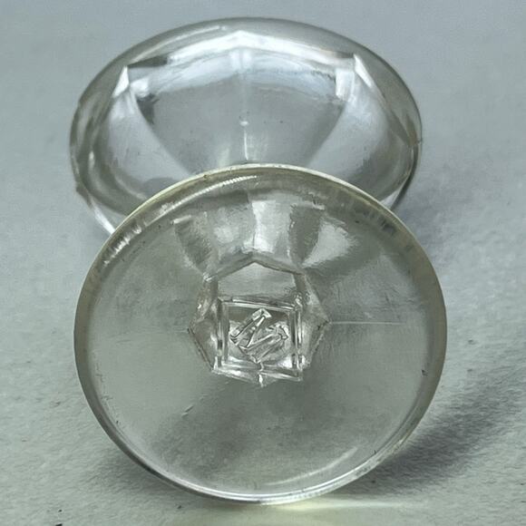 Antique Eye Wash Rinse Stemmed Glass Eye Cup Holder VTG Curiosity Oddity Decor - Picture 8 of 15